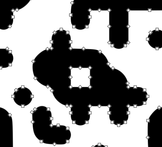Example of an easy-to-weed QR code